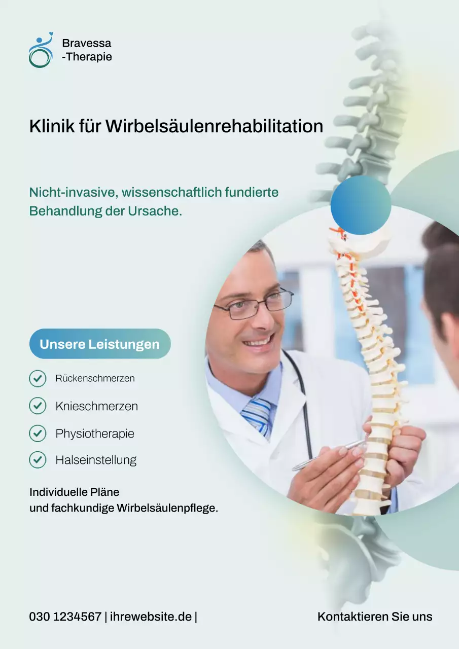 Mint Professional Gesundheitsförderungsplakat