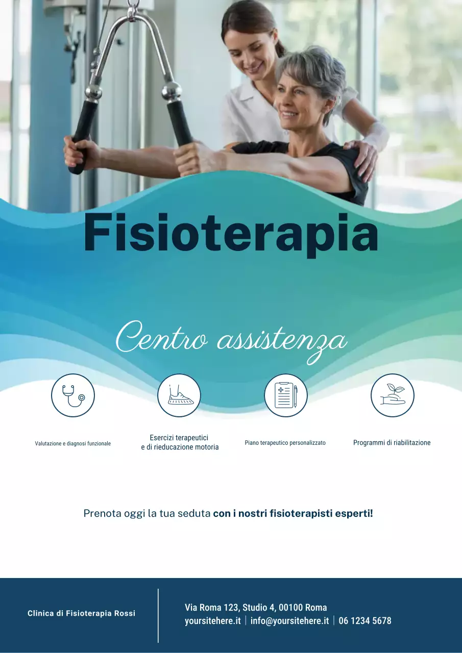 Promozione Blue Modern Therapy