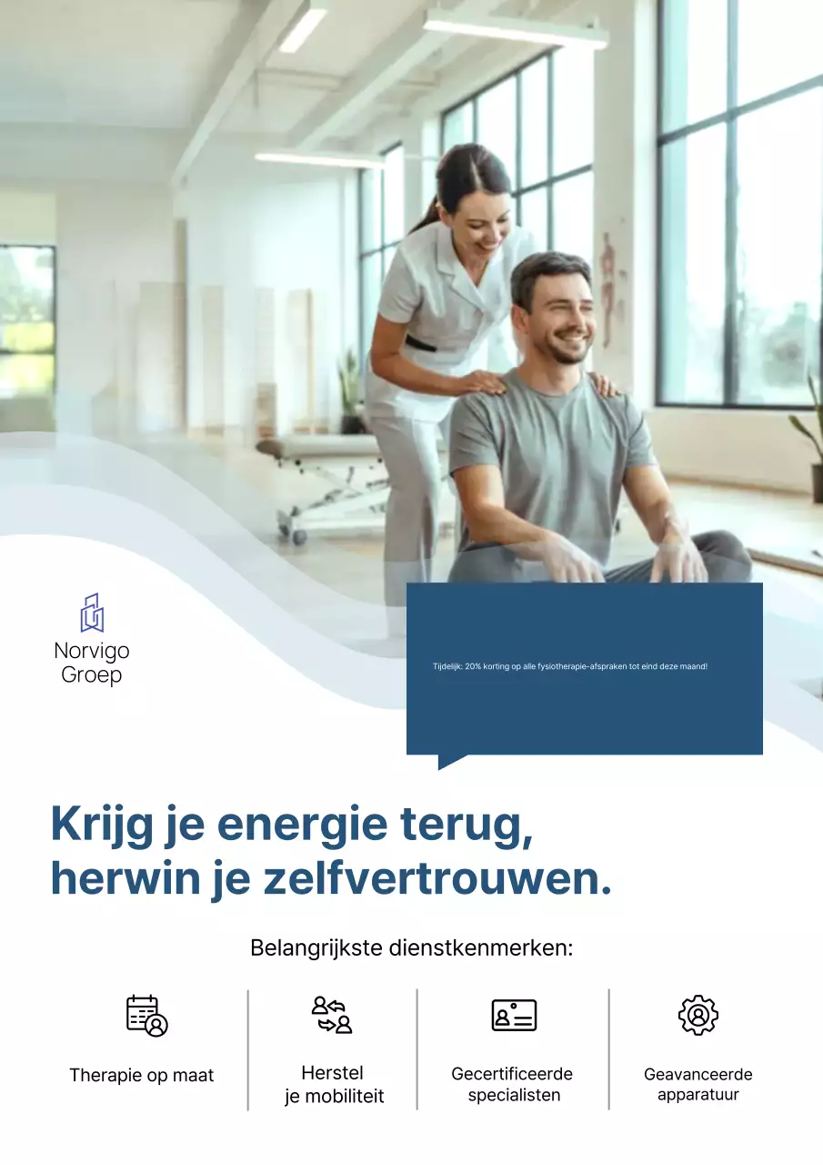 witte moderne fysiotherapie promotie