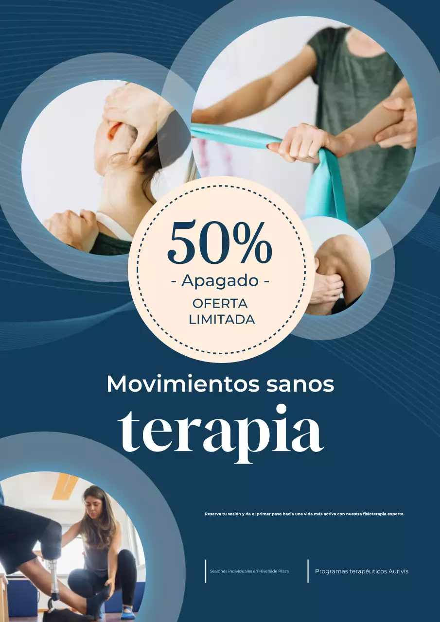 Póster promocional de Blue Modern Therapy