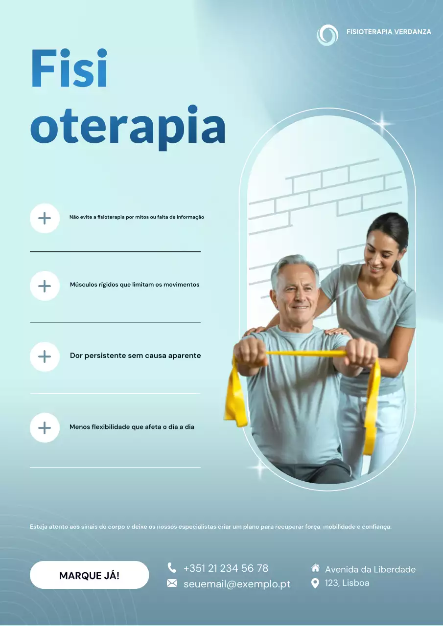 Pôster promocional da Blue Modern Therapy