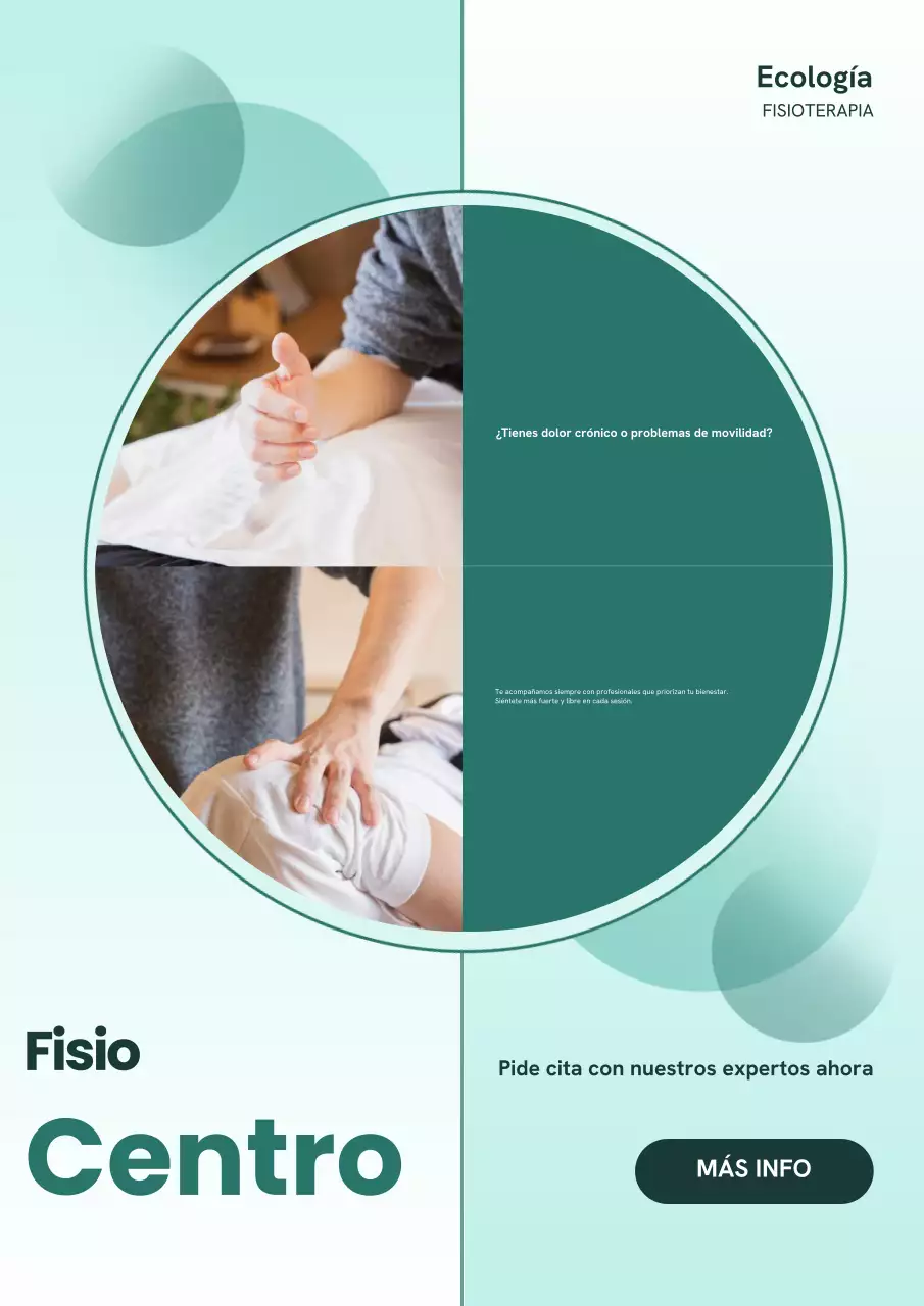 Póster promocional de Mint Modern Physiotherapy