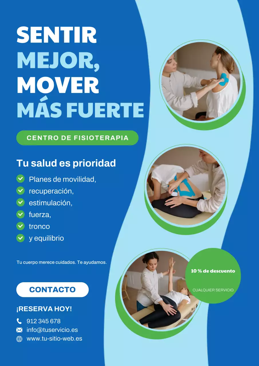 Póster promocional de Blue Modern Therapy