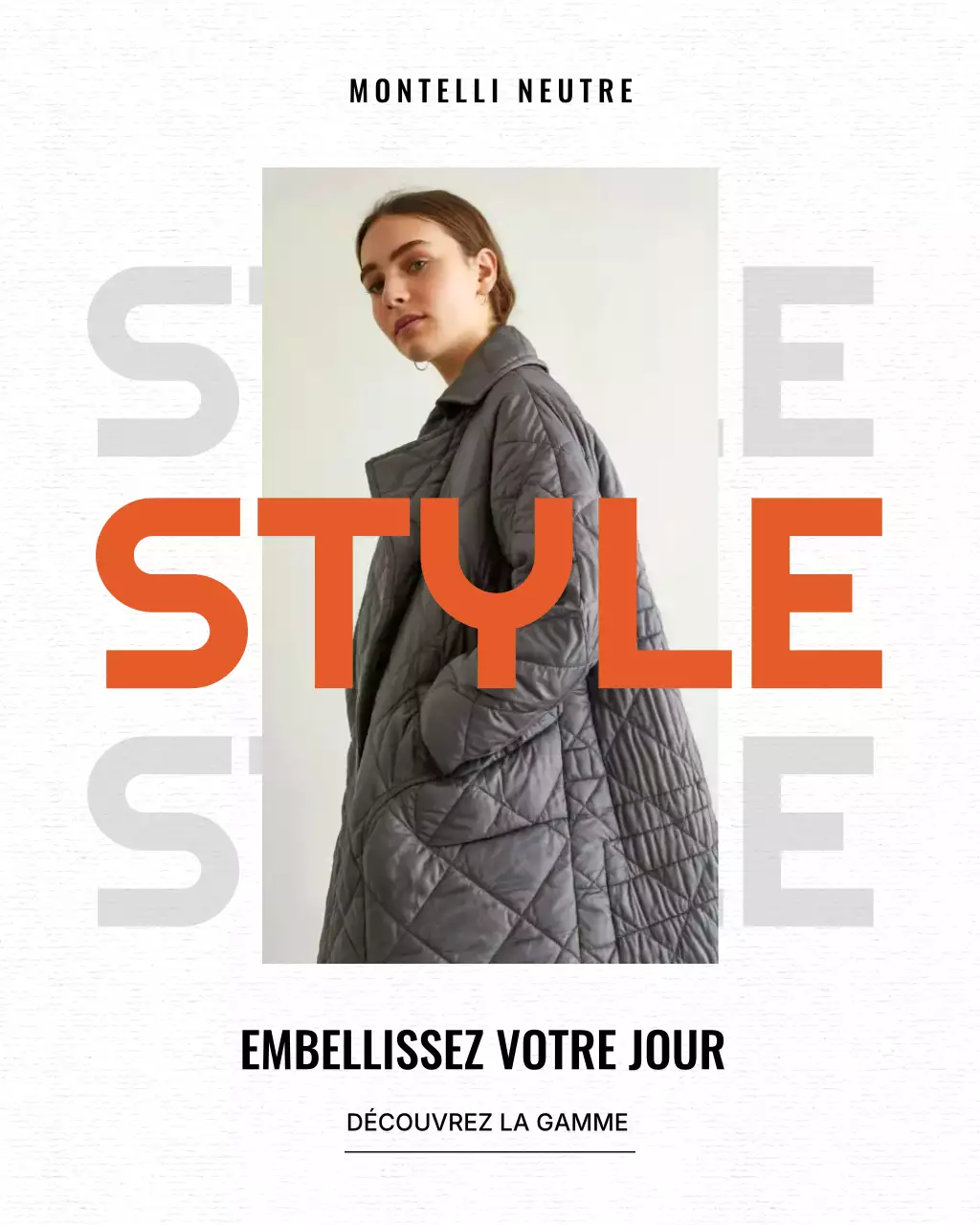 Publication Instagram promotionnelle de Grey Modern Fashion