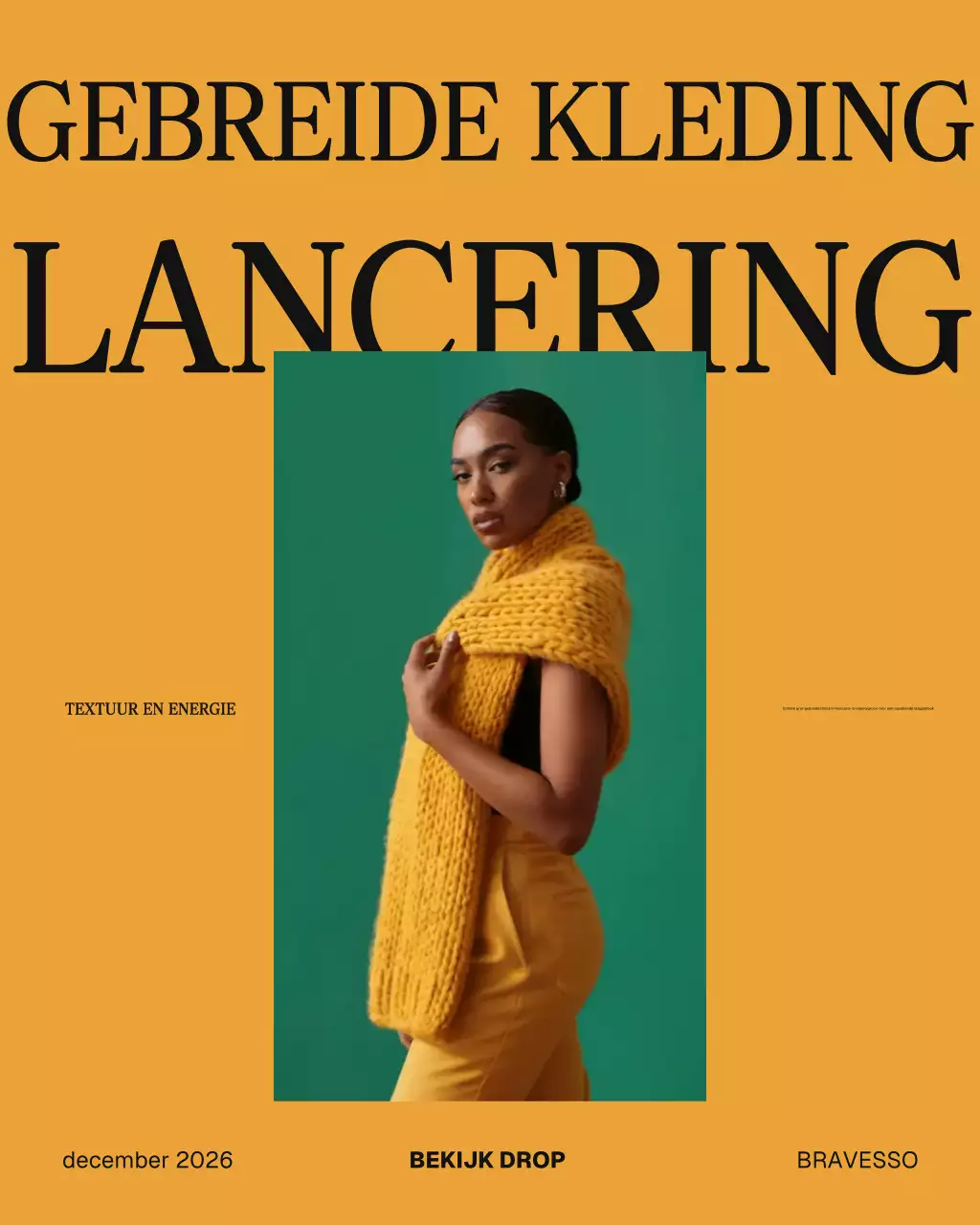 Instagram-bericht over de promotie van Orange Modern Fashion