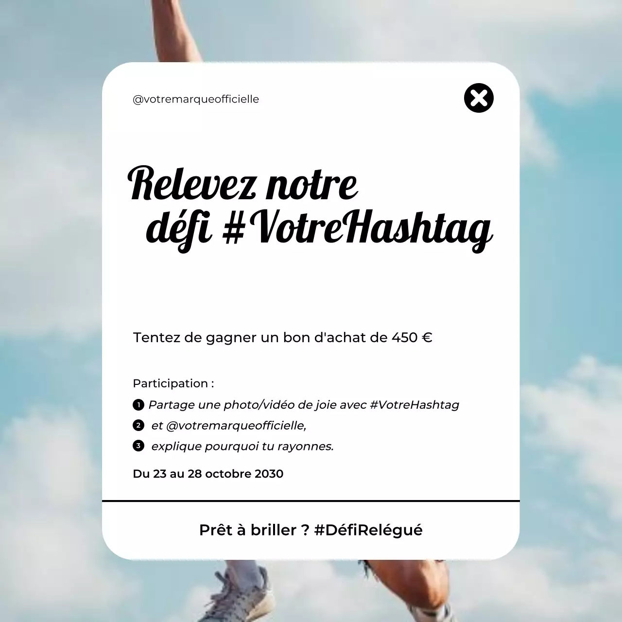 promotion des médias sociaux blancs et modernes