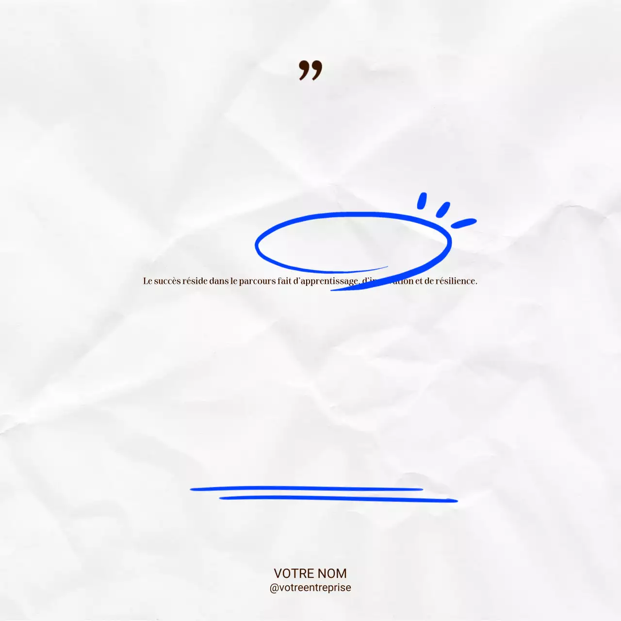 inspiration de réussite minimaliste blanche