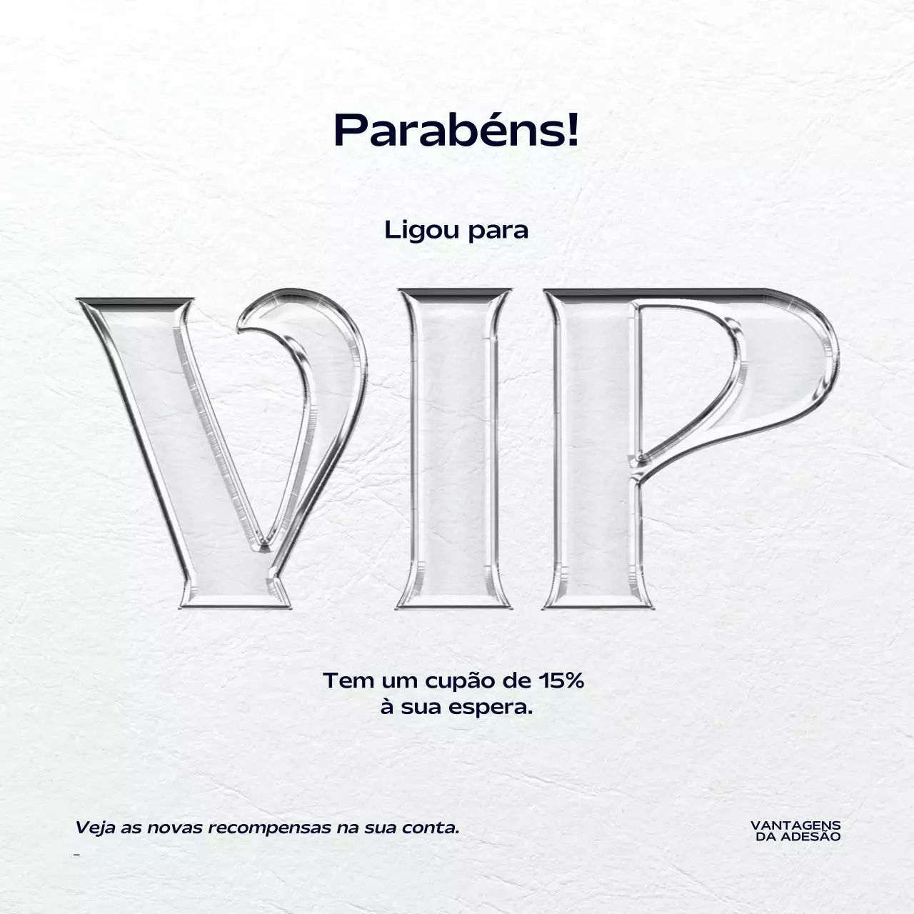 promoção de recompensa de associação moderna branca
