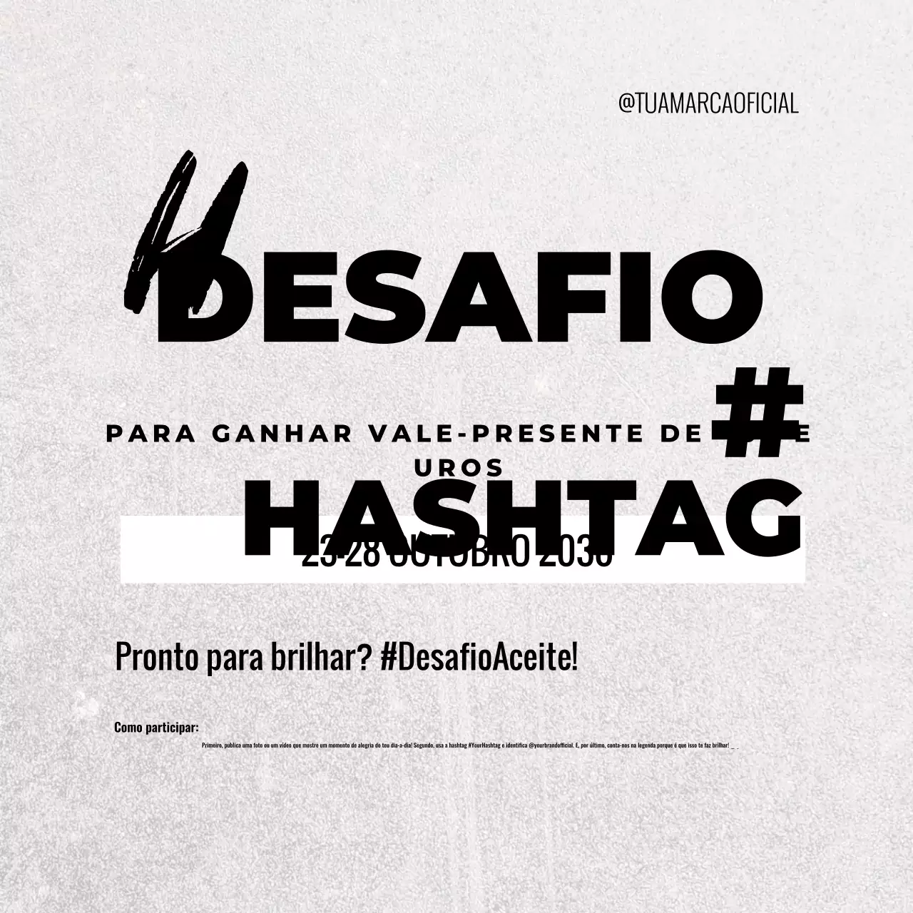 promoção de mídia social moderna cinza