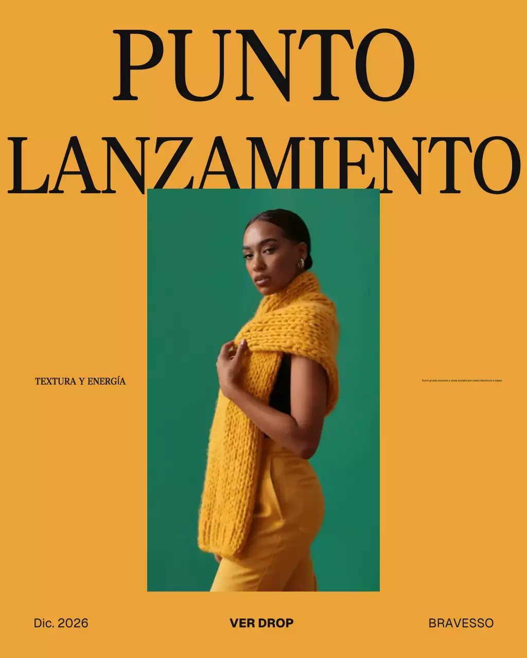 Publicación de Instagram de promoción de moda moderna de Orange