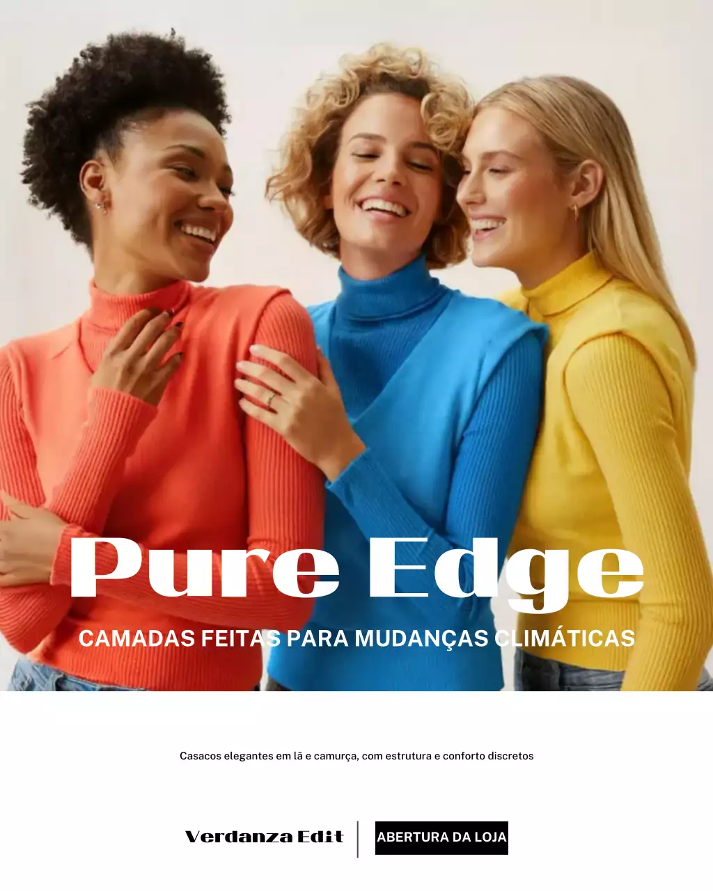Postagem de promoção de moda moderna e colorida no Instagram