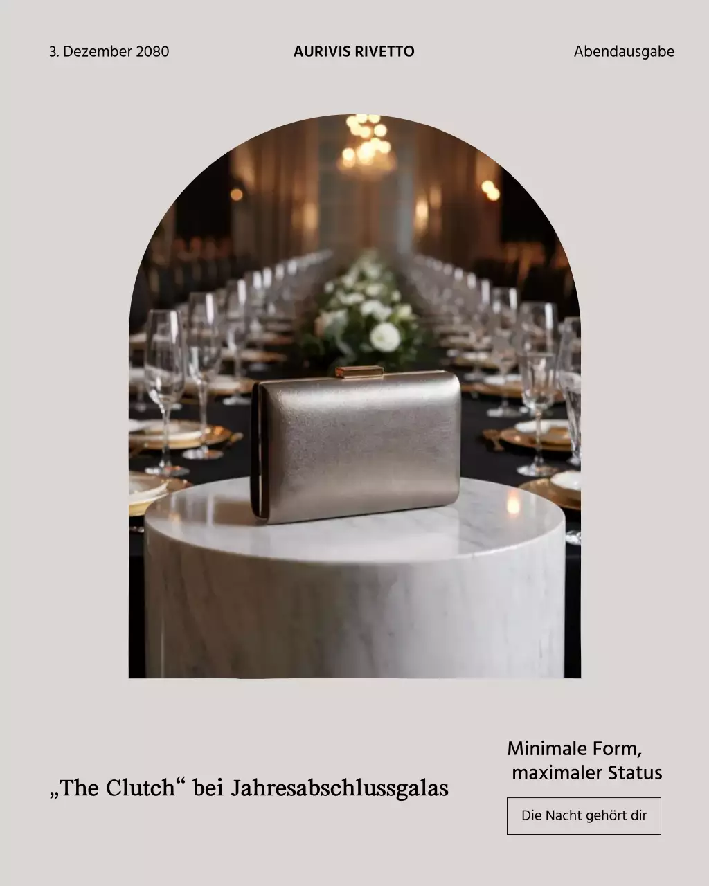 Instagram-Post zur Promotion von Silver Elegant Fashion