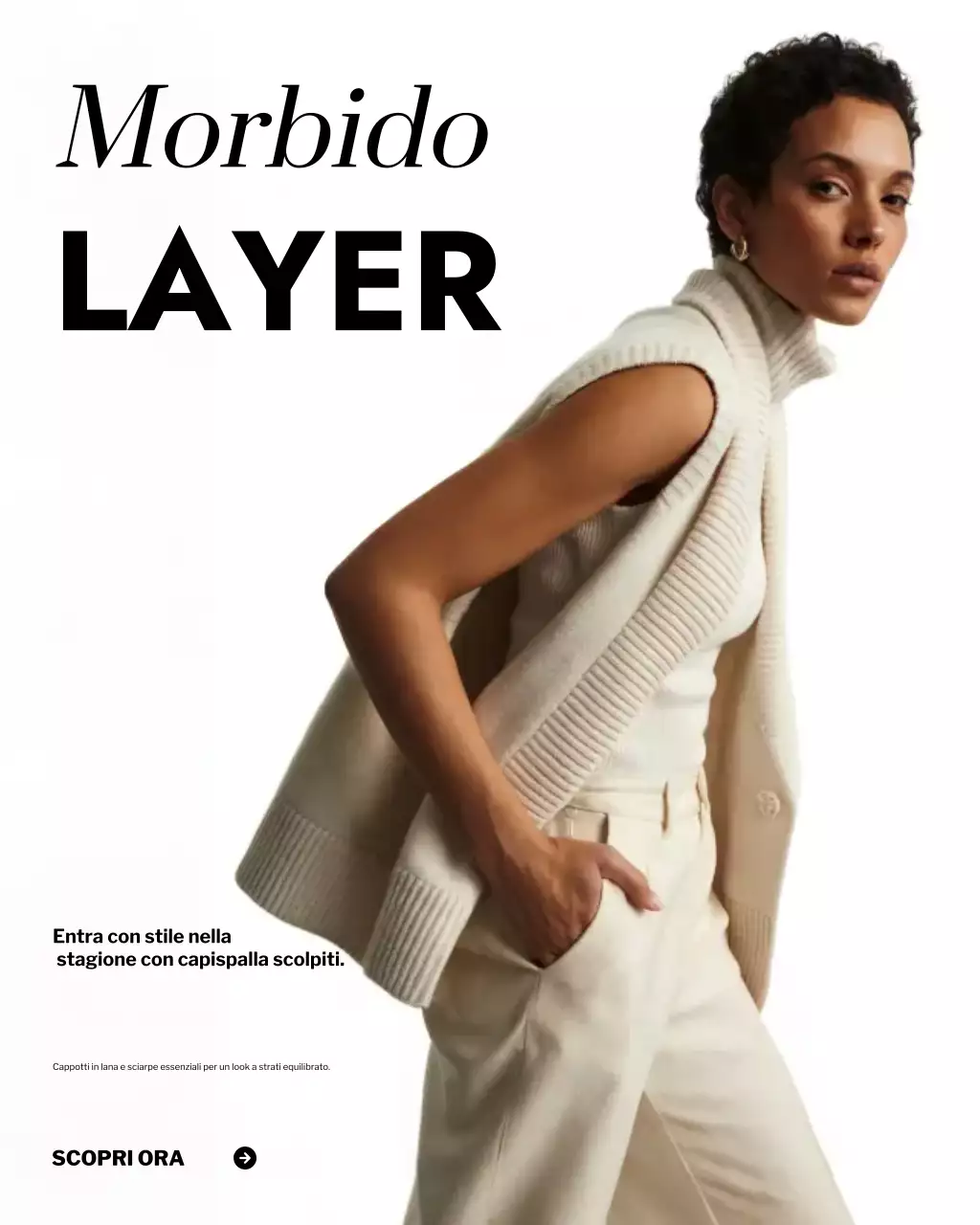 Post Instagram promozionale di moda elegante beige