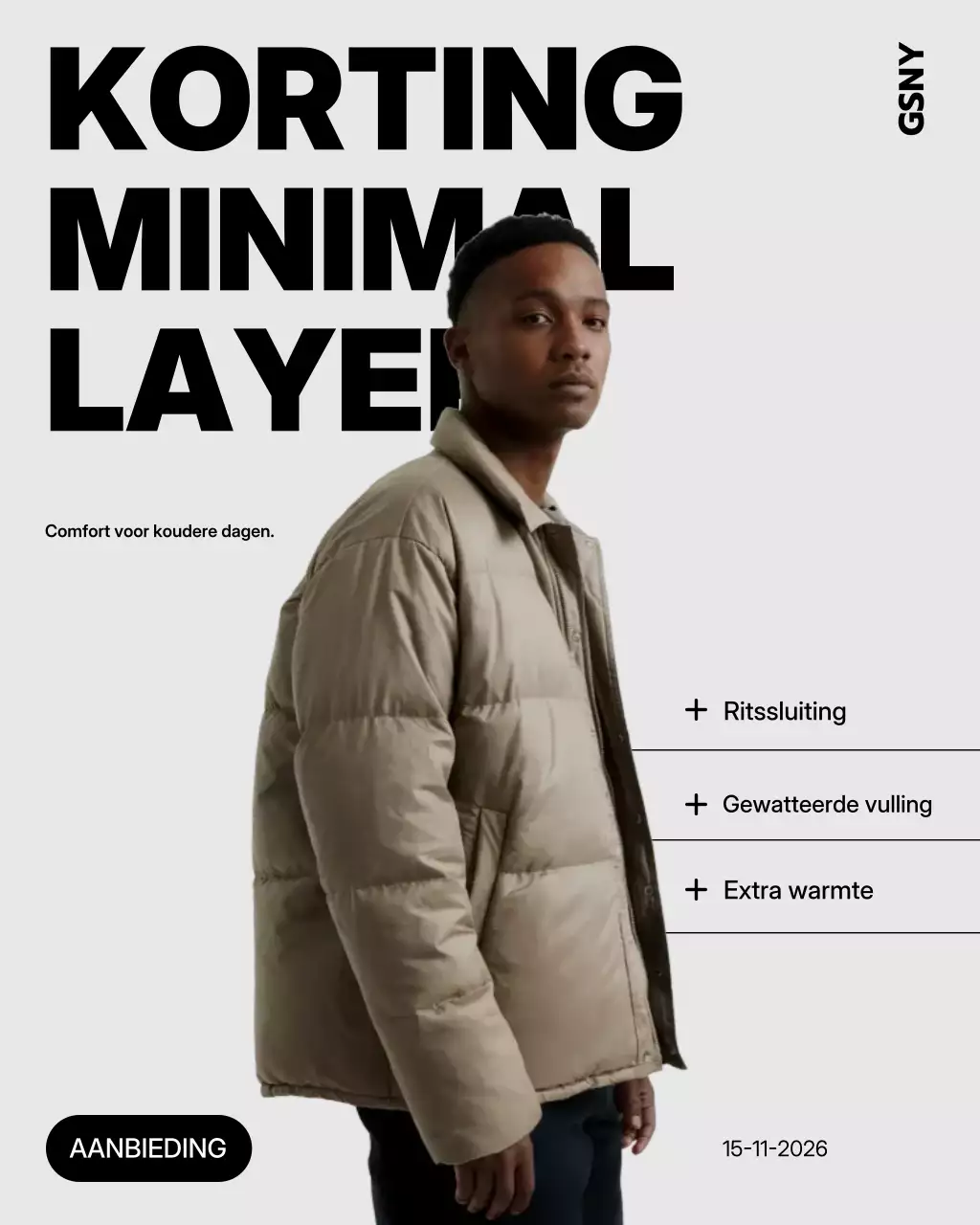 Beige Minimal Fashion Promotie Instagram Post