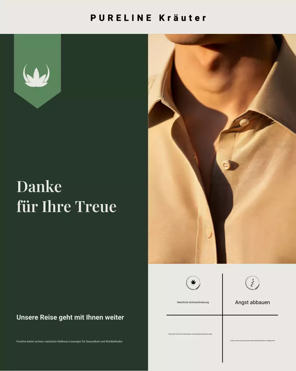 Ankündigungs-Instagram-Post zum Green Modern Wellness