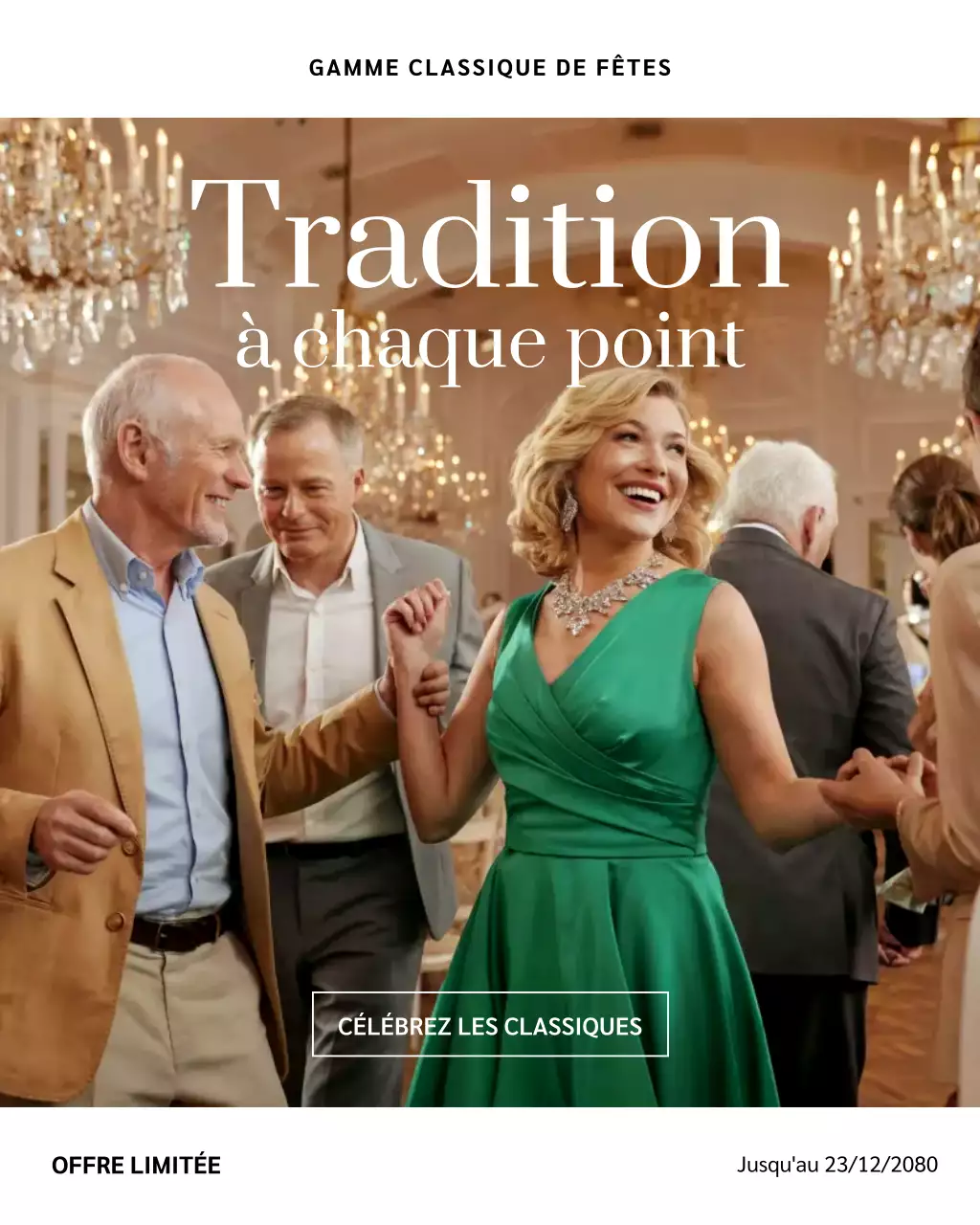 Publication Instagram sur la promotion de la mode verte et élégante