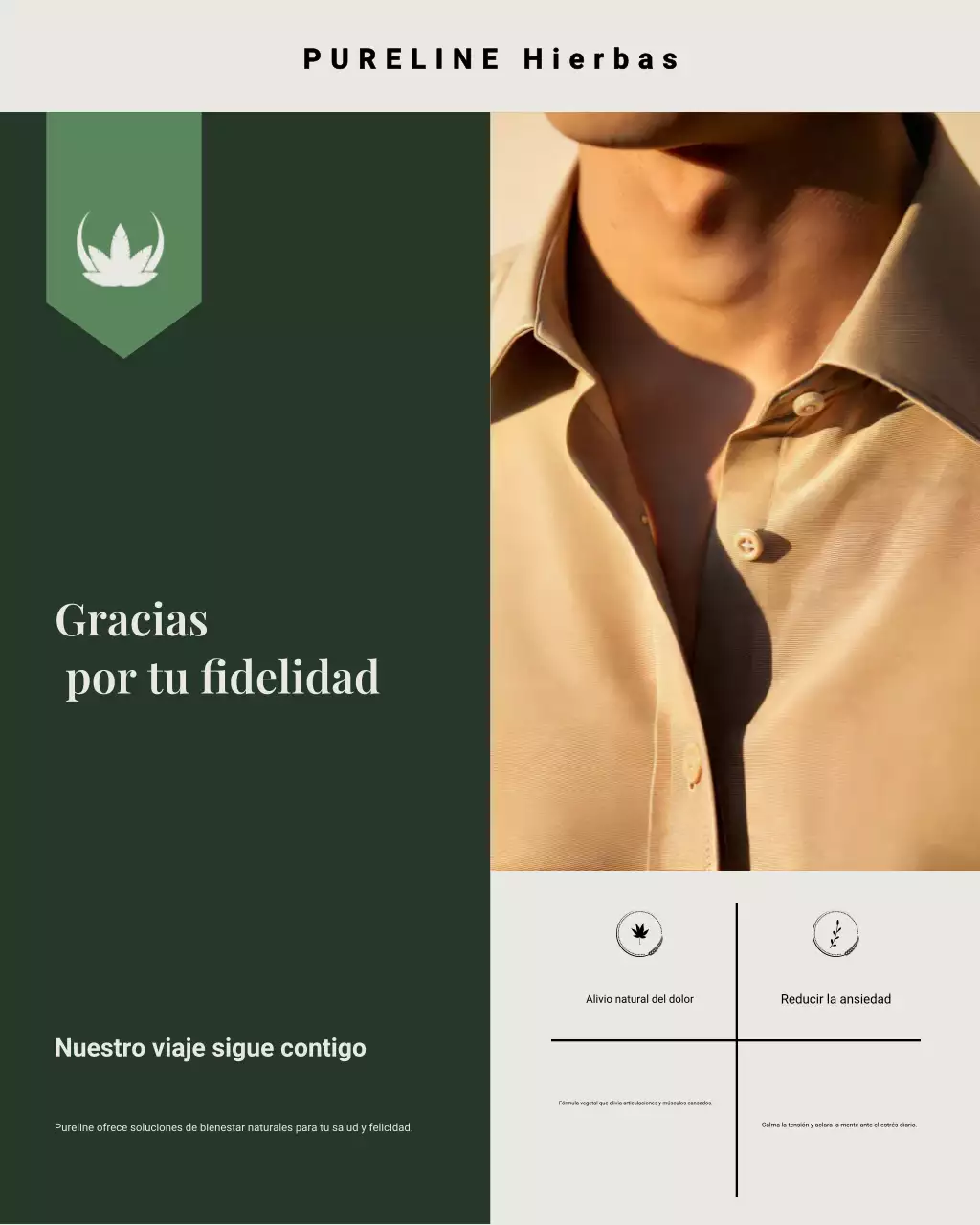 Publicación de Instagram del anuncio de Green Modern Wellness