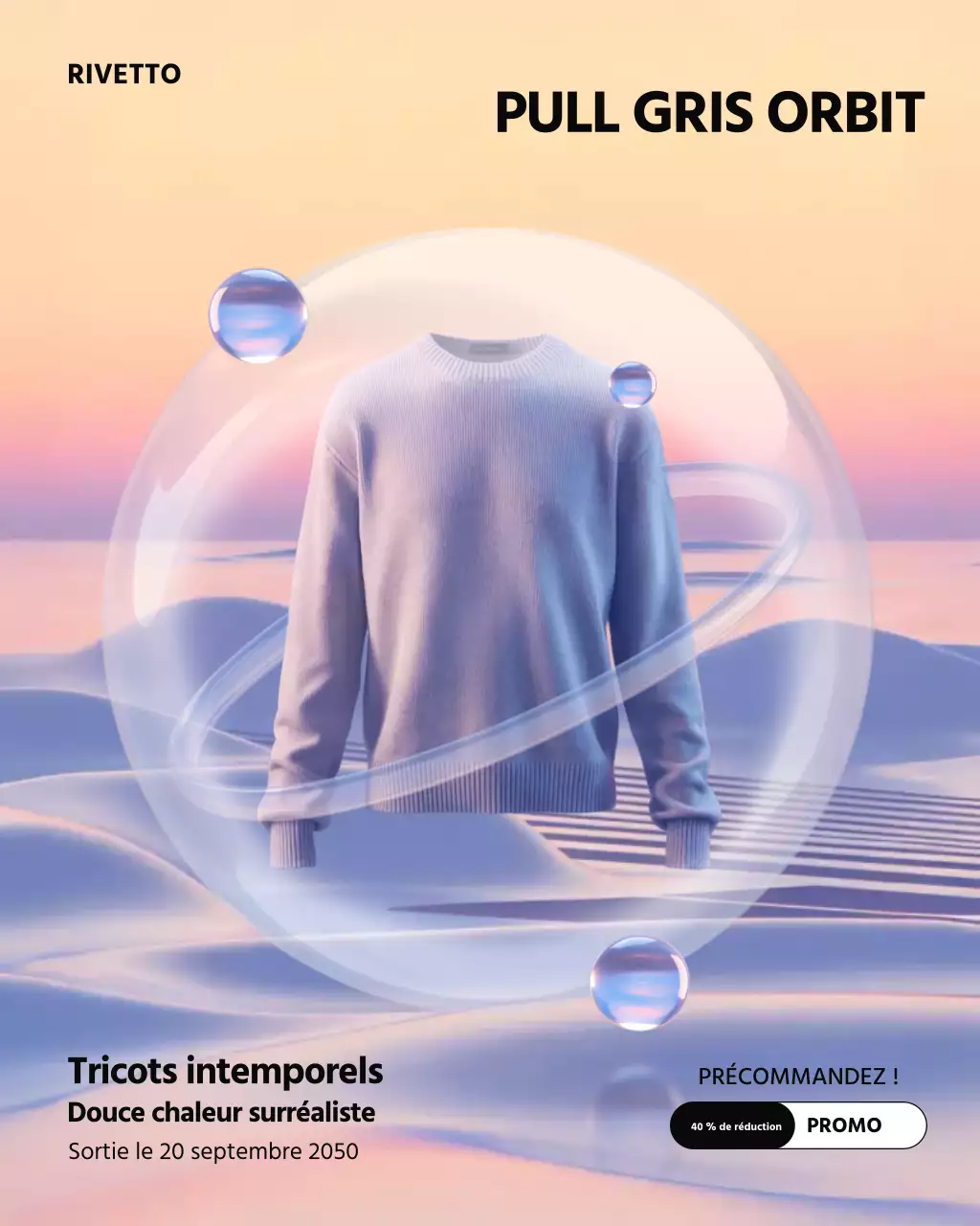 Publication Instagram promotionnelle de Grey Modern Fashion