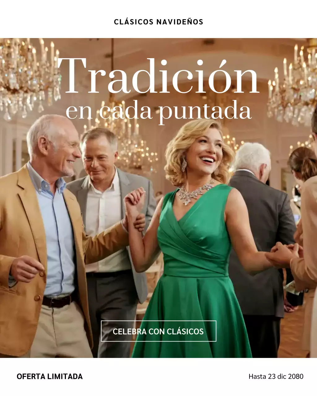 Publicación de Instagram de promoción de moda elegante y ecológica