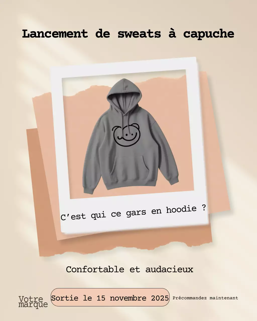 Publication Instagram promotionnelle de Grey Modern Fashion