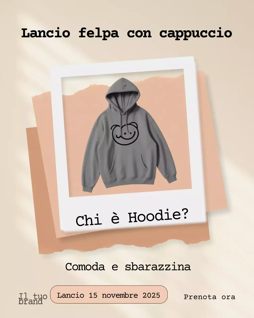 Post Instagram promozionale di Grey Modern Fashion