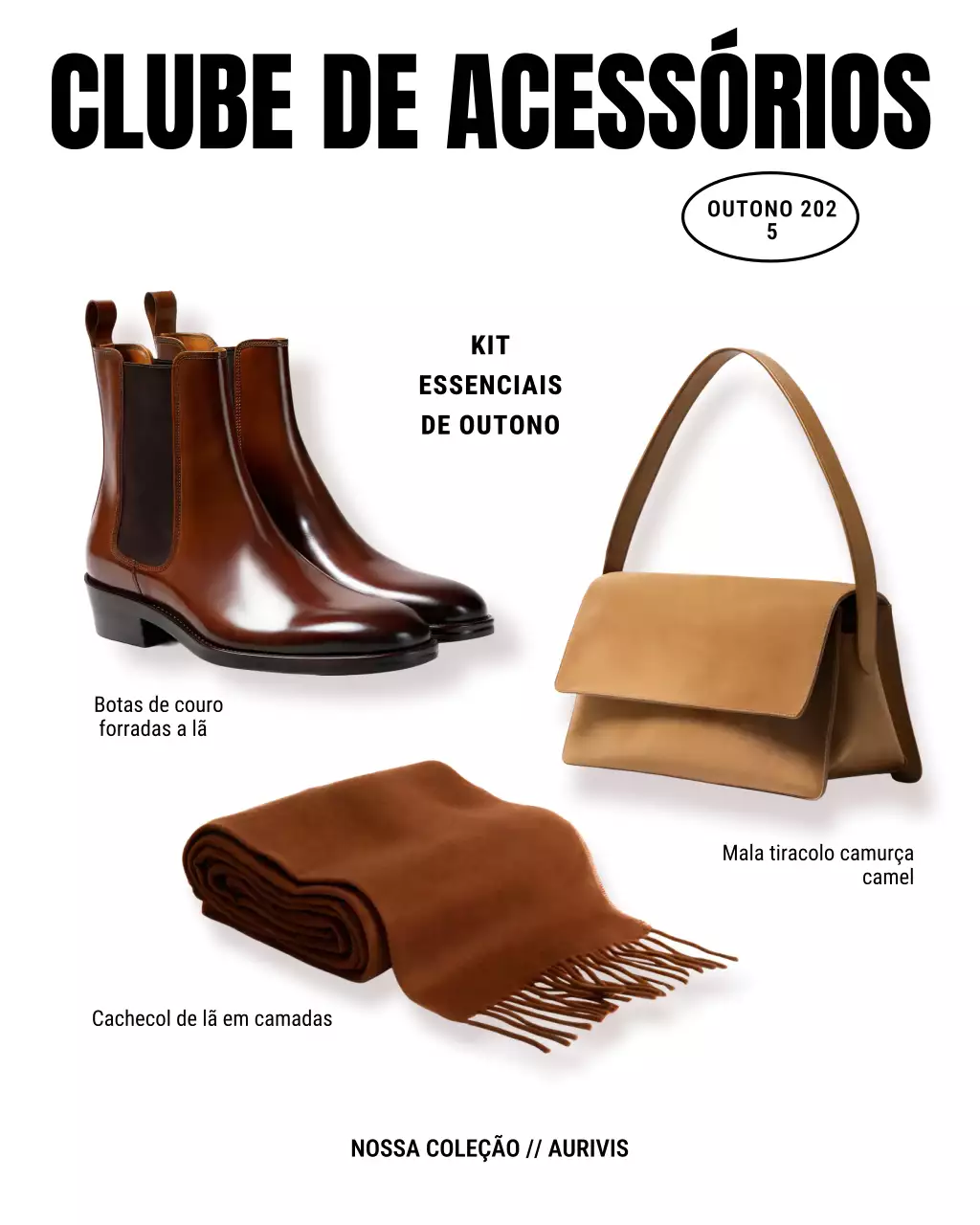 Promoção de Moda Moderna Brown