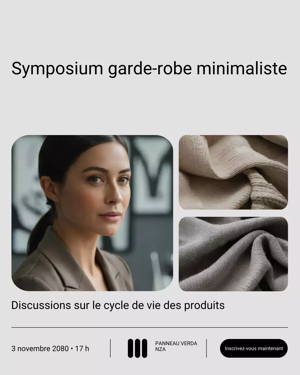 Publication Instagram promotionnelle de Grey Modern Fashion