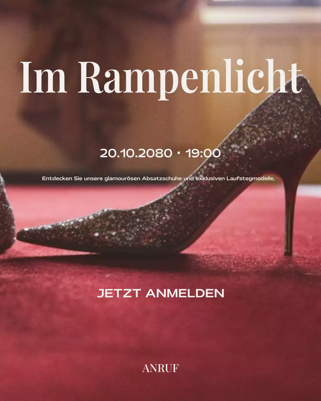 Instagram-Beitrag zum Red Elegant Fashion Event