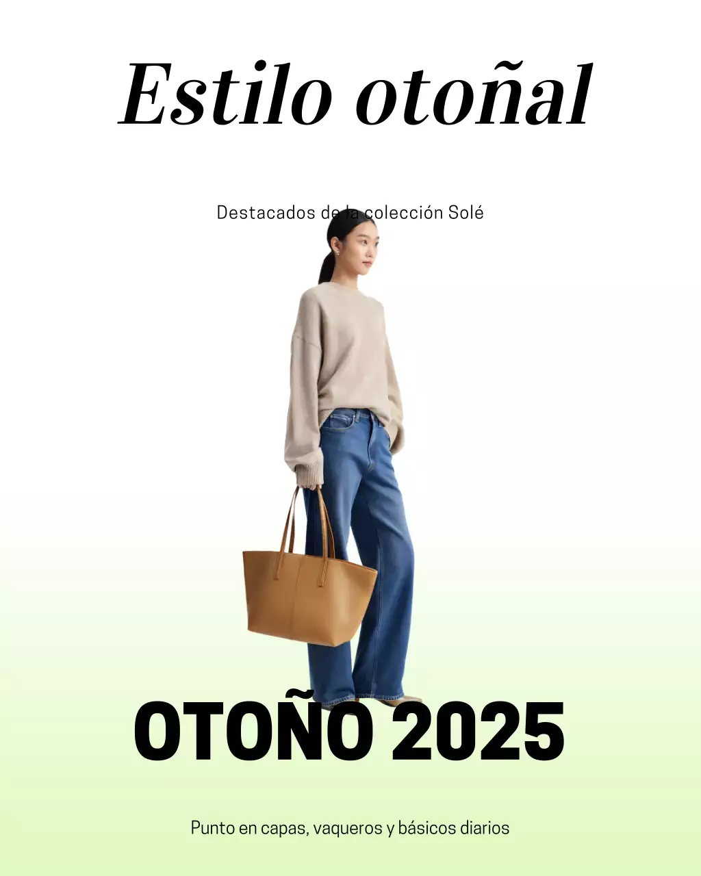 Promoción de moda moderna de Mint
