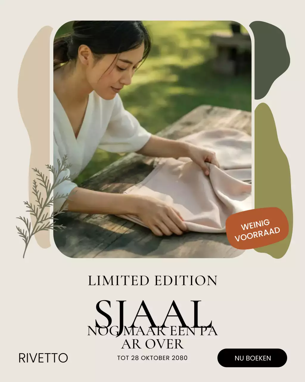 Instagram-bericht over moderne modeadvertenties