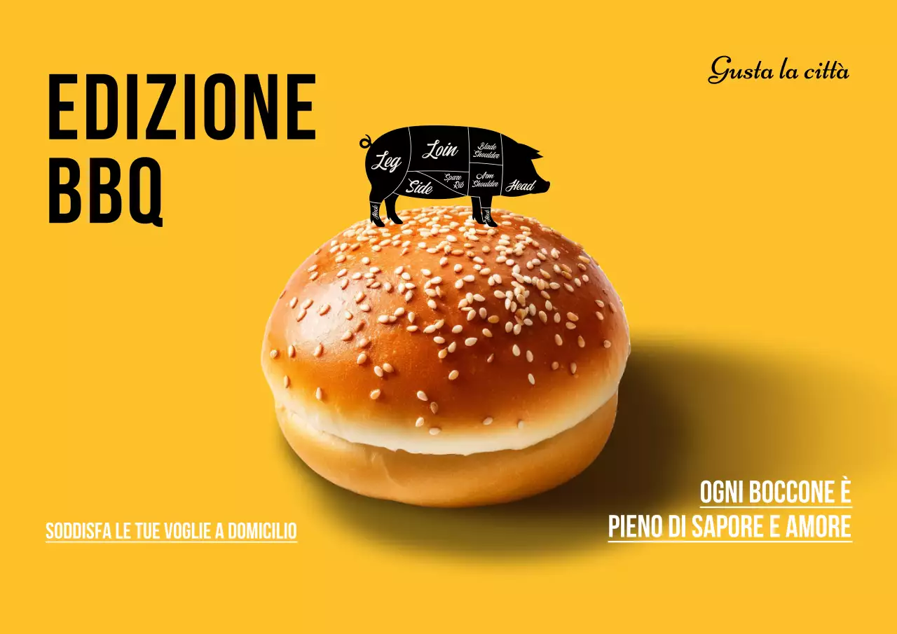 Poster dell'edizione BBQ Taste the City