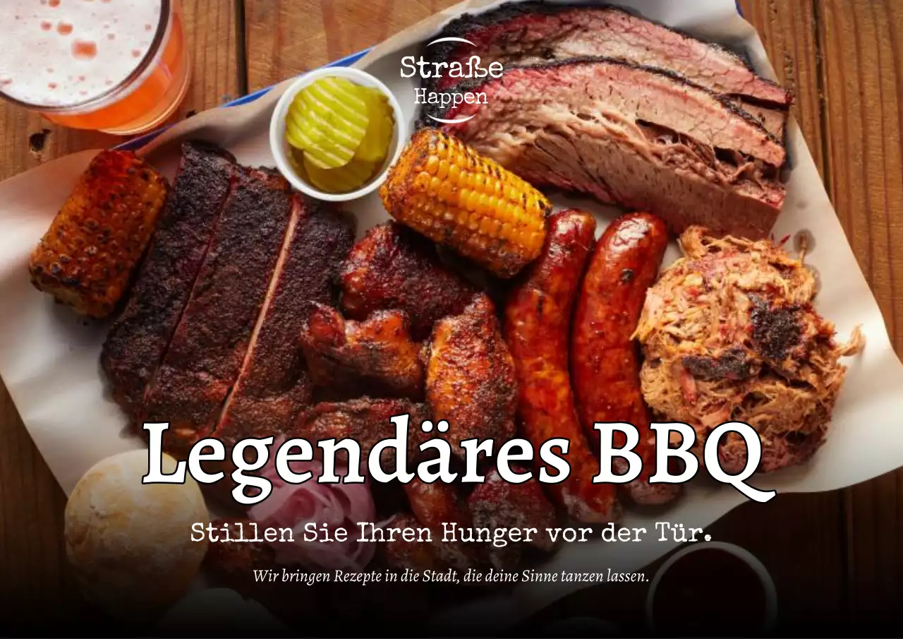 Legendäres BBQ Street Bites Poster