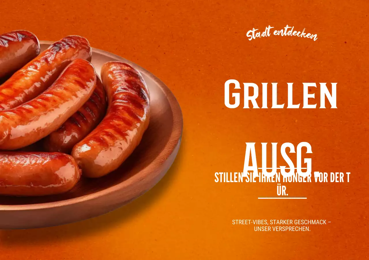 Probieren Sie die City BBQ Edition Poster