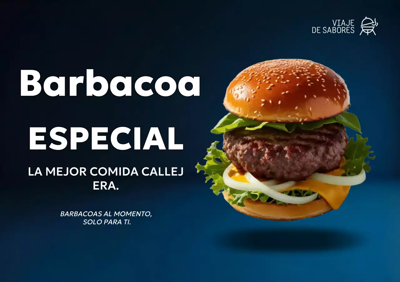 Póster especial de Flavor Ride BBQ