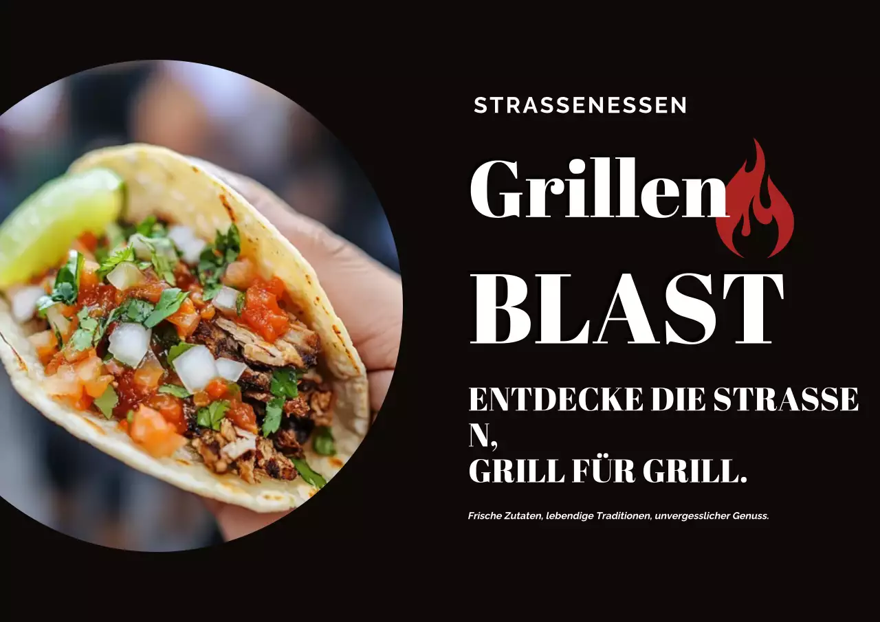 Street Eats BBQ Blast Poster