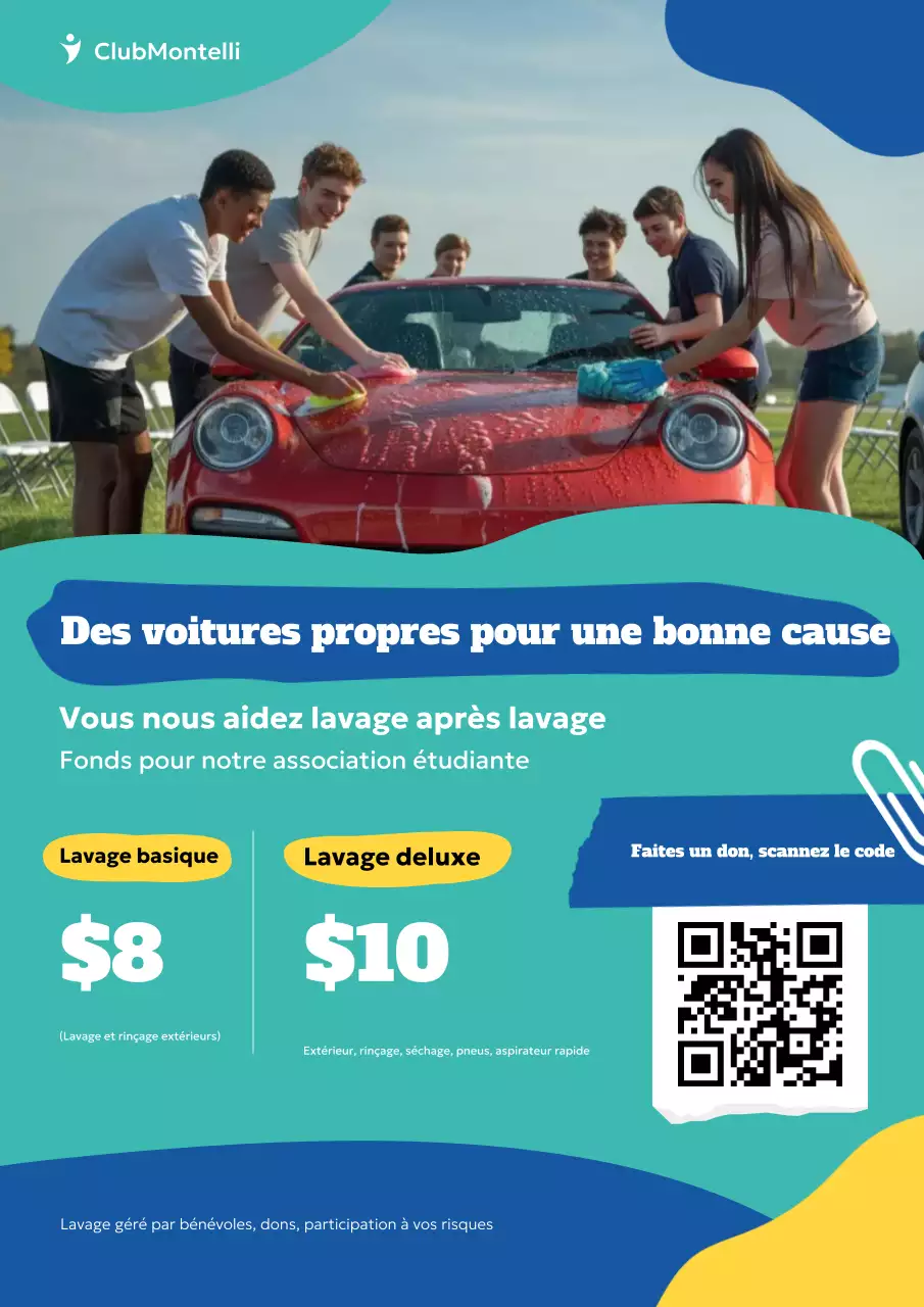 Affiche du kit de collecte de fonds Tosca et Blue