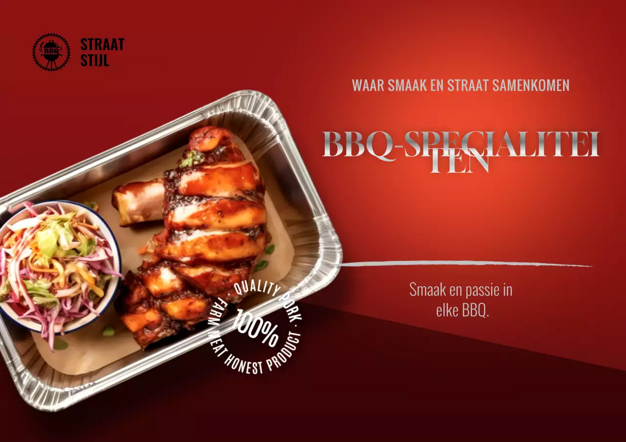 Street Style BBQ Specials-poster