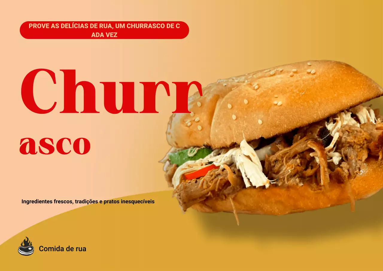 Cartaz do Street Eats BBQ Blast