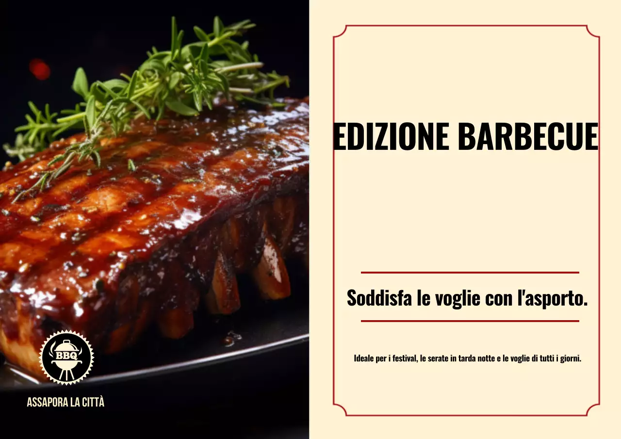 Poster dell'edizione BBQ Taste the City
