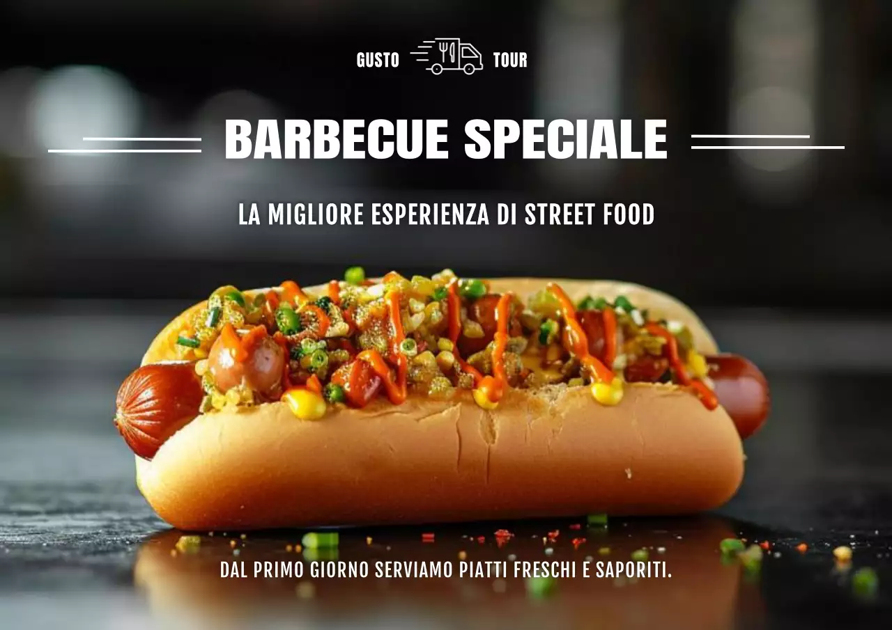 Poster speciale Flavour Ride BBQ