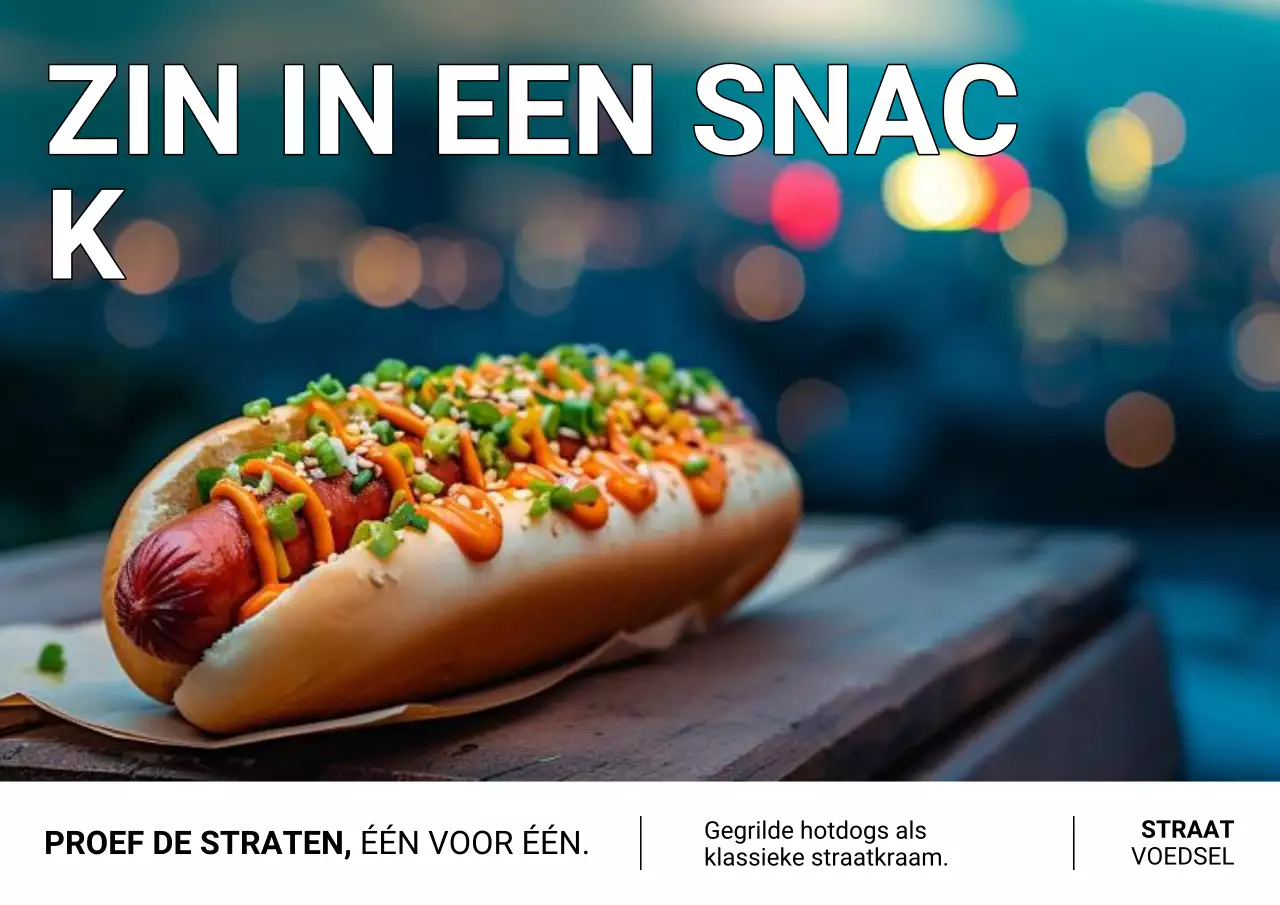 Middernacht BBQ Cravings Poster