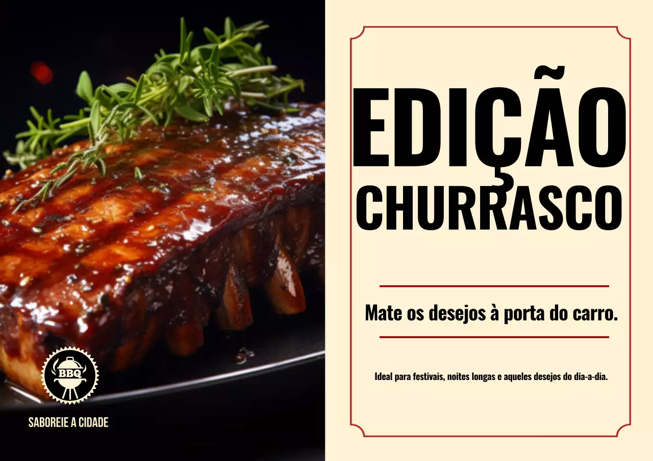Pôster da edição Taste the City BBQ