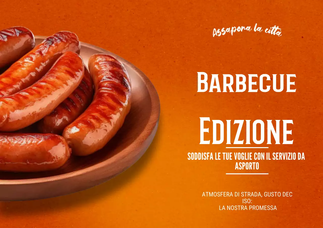 Poster dell'edizione BBQ Taste the City
