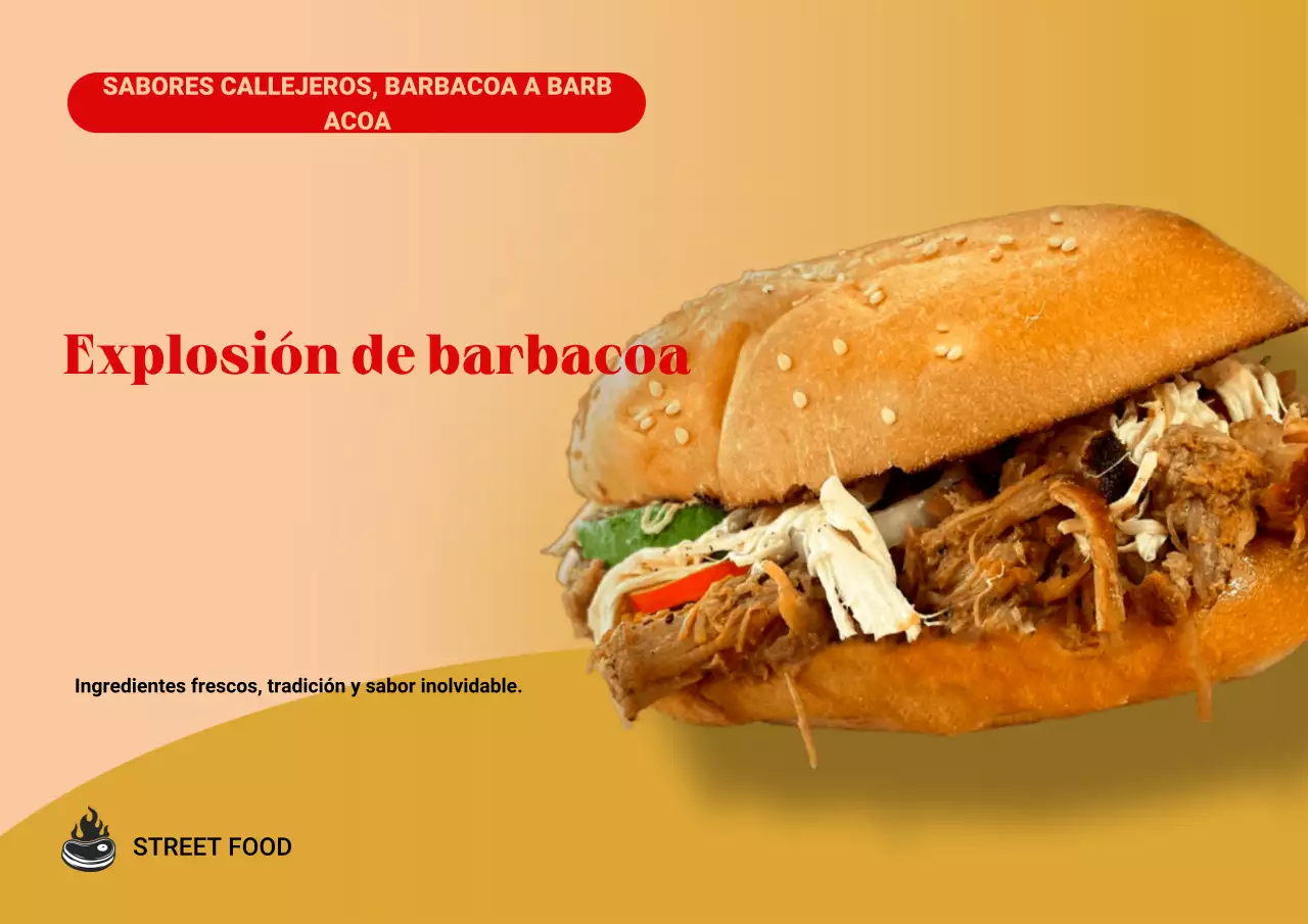 Póster de Street Eats BBQ Blast