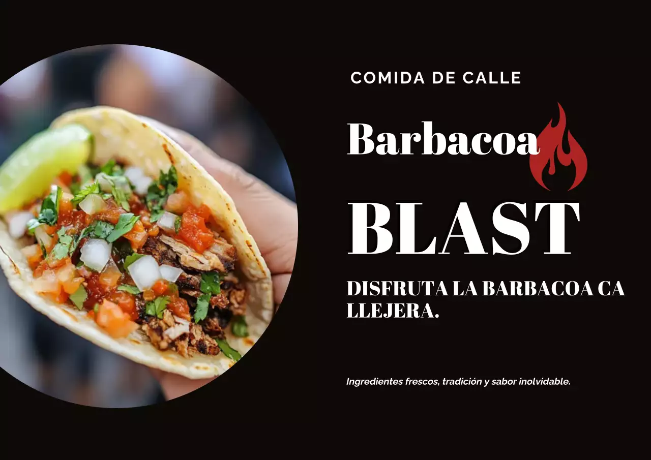 Póster de Street Eats BBQ Blast