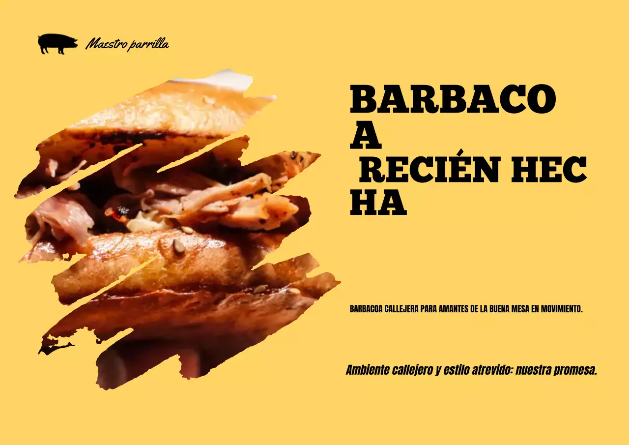 Póster de Fresh Rollin BBQ