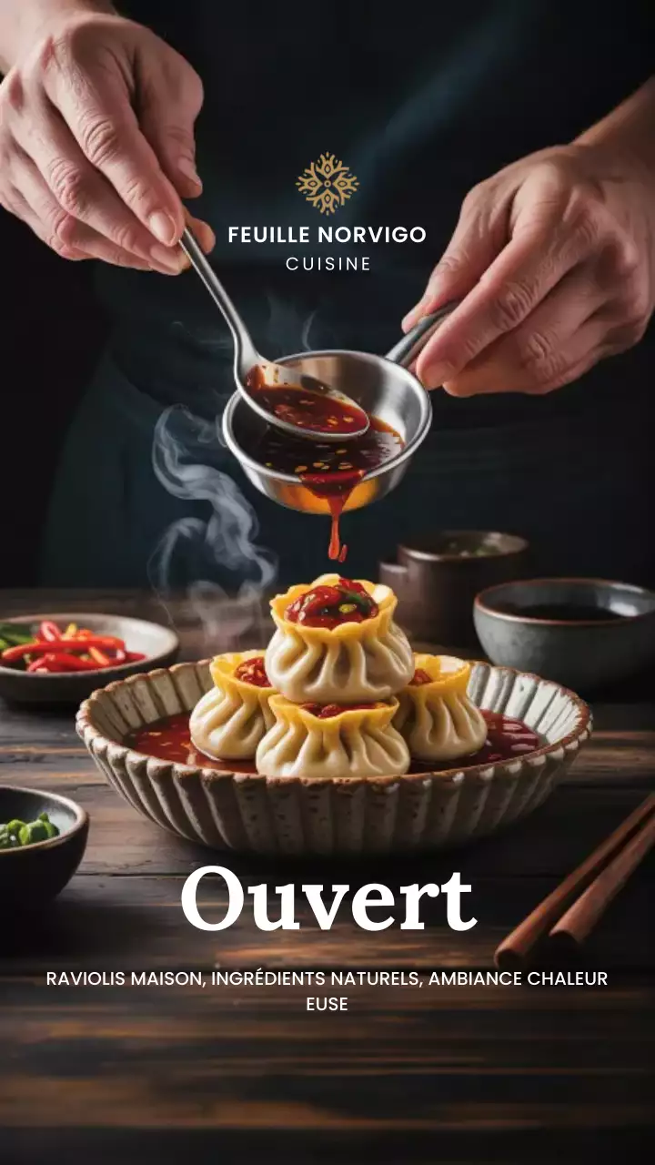 Annonce du restaurant Brown Rustic sur Instagram