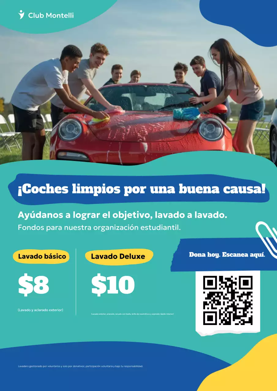 Kit de recaudación de fondos para el póster de Tosca y Azul