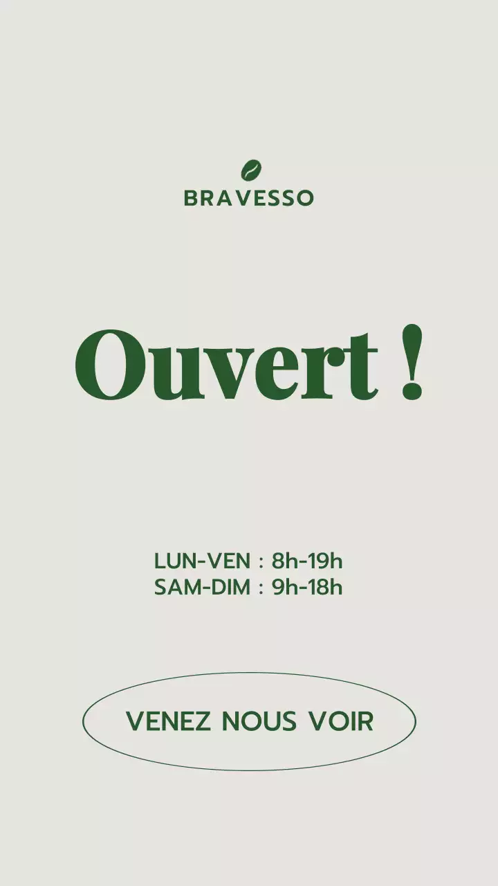 Annonce d'une entreprise verte et moderne