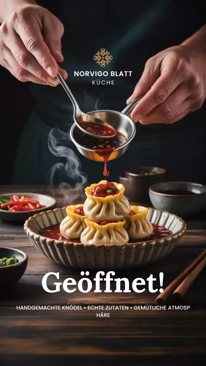 Instagram-Story zur Ankündigung des Brown Rustic Restaurants